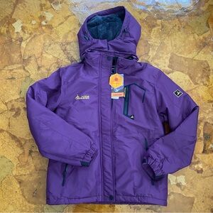 Women's Moerdeng Purple water proof Insulated
Hooded Winter